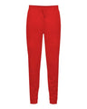 Women's Cotton Blend Athletic Fleece Joggers with Ribbed Cuffs