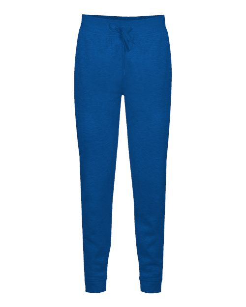 Women's Cotton Blend Athletic Fleece Joggers with Ribbed Cuffs