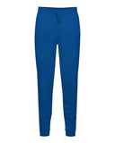 Women's Cotton Blend Athletic Fleece Joggers with Ribbed Cuffs