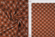 DTY Brushed Ditsy Geo Flower Stretch Knit