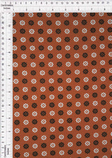 DTY Brushed Ditsy Geo Flower Stretch Knit