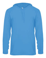 Badger Unisex B-Core Hooded Long Sleeve T-Shirt