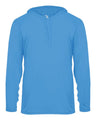 Badger Unisex B-Core Hooded Long Sleeve T-Shirt