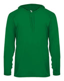 Badger Unisex B-Core Hooded Long Sleeve T-Shirt