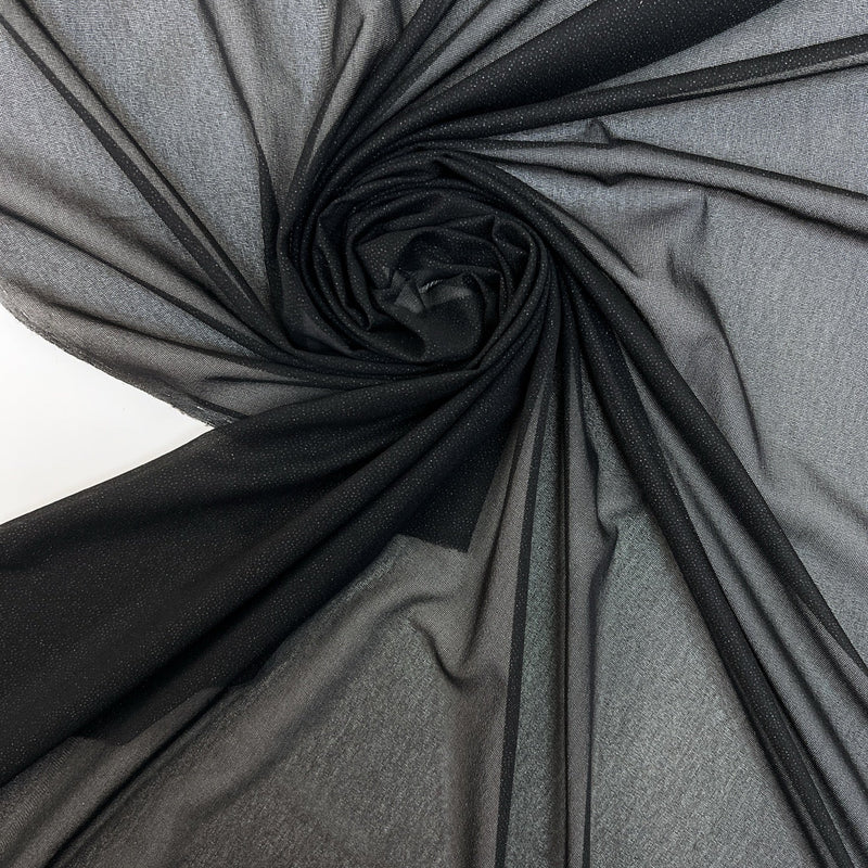 Black Stretch Polyamide Interlining
