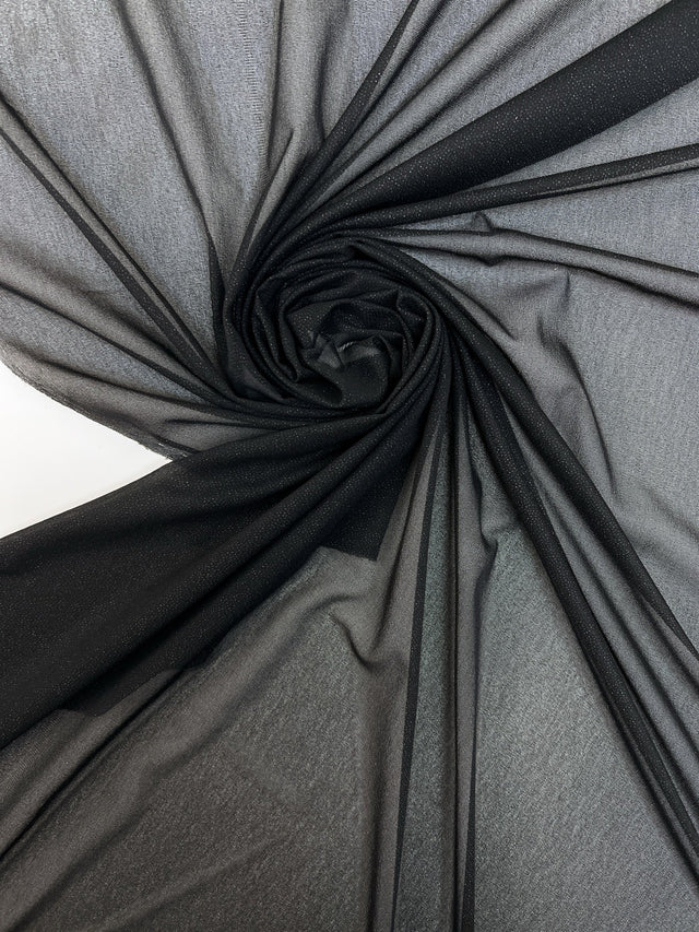 Black Stretch Polyamide Interlining