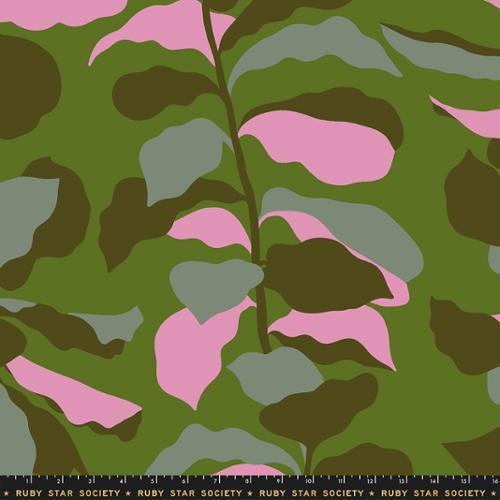 Cotton Wideback Fabric 108" Calathea Juniper