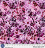 Cotton Wideback Fabric 108" Petal Play Pink Purple Florals