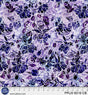 Cotton Wideback Fabric 108" Petal Play Purple Blue Florals