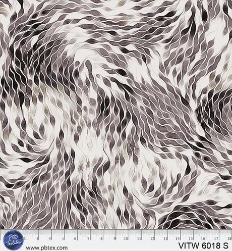 Cotton Wideback Fabric 108" Vitality Chic Grey