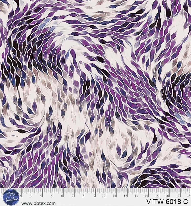 Cotton Wideback Fabric 108" Vitality Chic Purple
