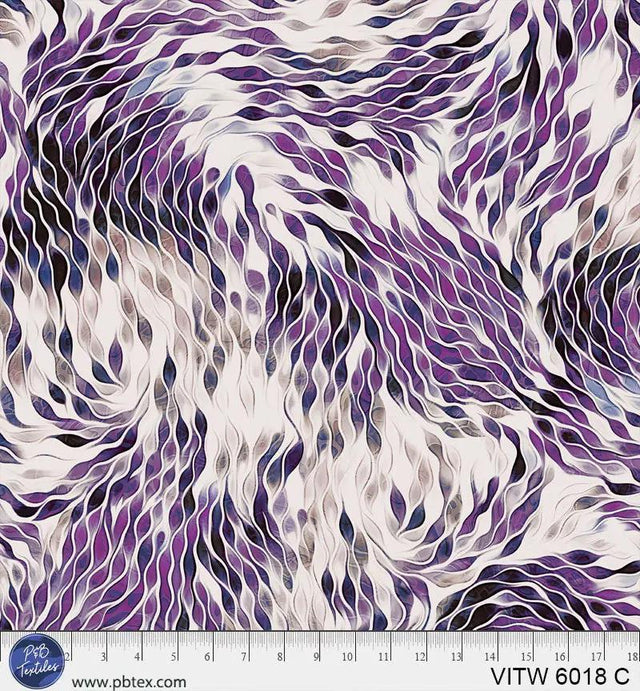 Cotton Wideback Fabric 108" Vitality Chic Purple