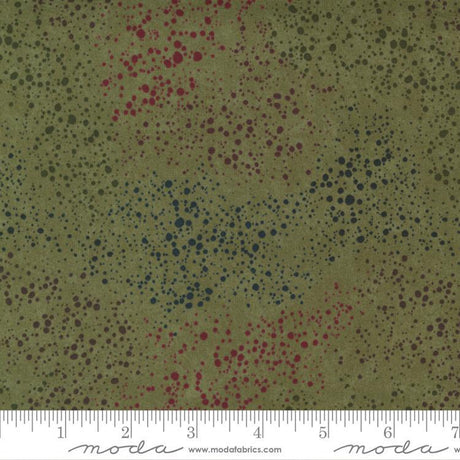 Wide Quilt Backing 108" Kansas Troubles Green Moda