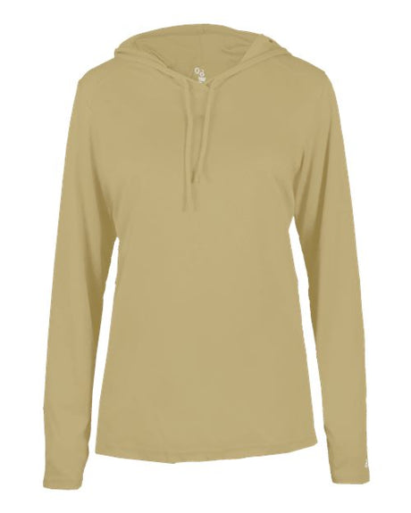 Badger Women's B-Core Long Sleeve Hooded T-Shirt