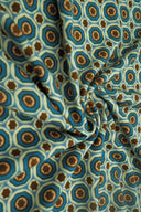 1 Yard Bold Geometric Brushed DTY Knit Fabric Soft Stretch 58/60" Wide