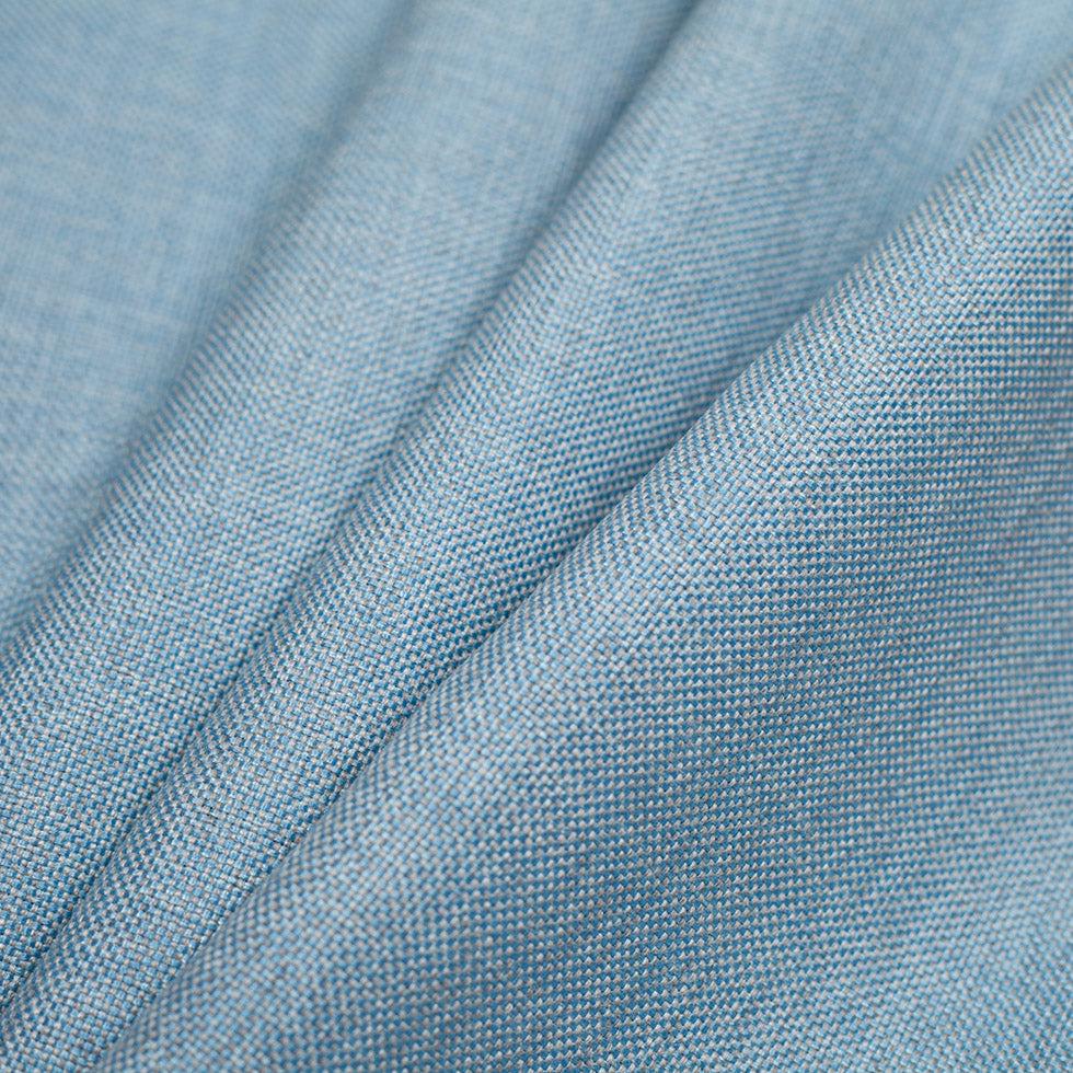 Cloud Blue Spotted Polypropylene Woven