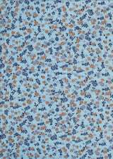 Rayon Crepon Ditsy Vintage Floral Fabric, Lightweight Woven 50/52" Wide