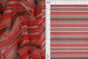 1 Yard Stripe Mesh Fabric Lightweight Stretch 54 Inch Wide