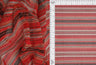 1 Yard Stripe Mesh Fabric Lightweight Stretch 54 Inches Wide