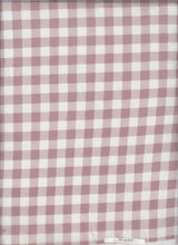 Mesh Plaid Gingham Flocking Print Fabric