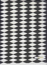Mesh Retro Geometric Flocking Print Fabric