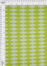 Mesh Retro Geometric Flocking Print Fabric
