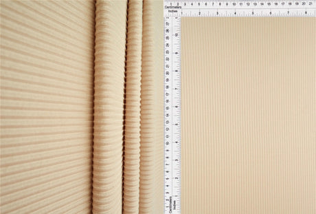 1 Yard 4x2 Yummy Rib Knit Fabric 170 GSM, 58/60? Wide Polyester Spandex Blend