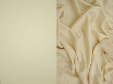 Vortex Washed Jersey Solid Fabric 1 Yard Soft Stretch Smooth Drape 58/60" Wide