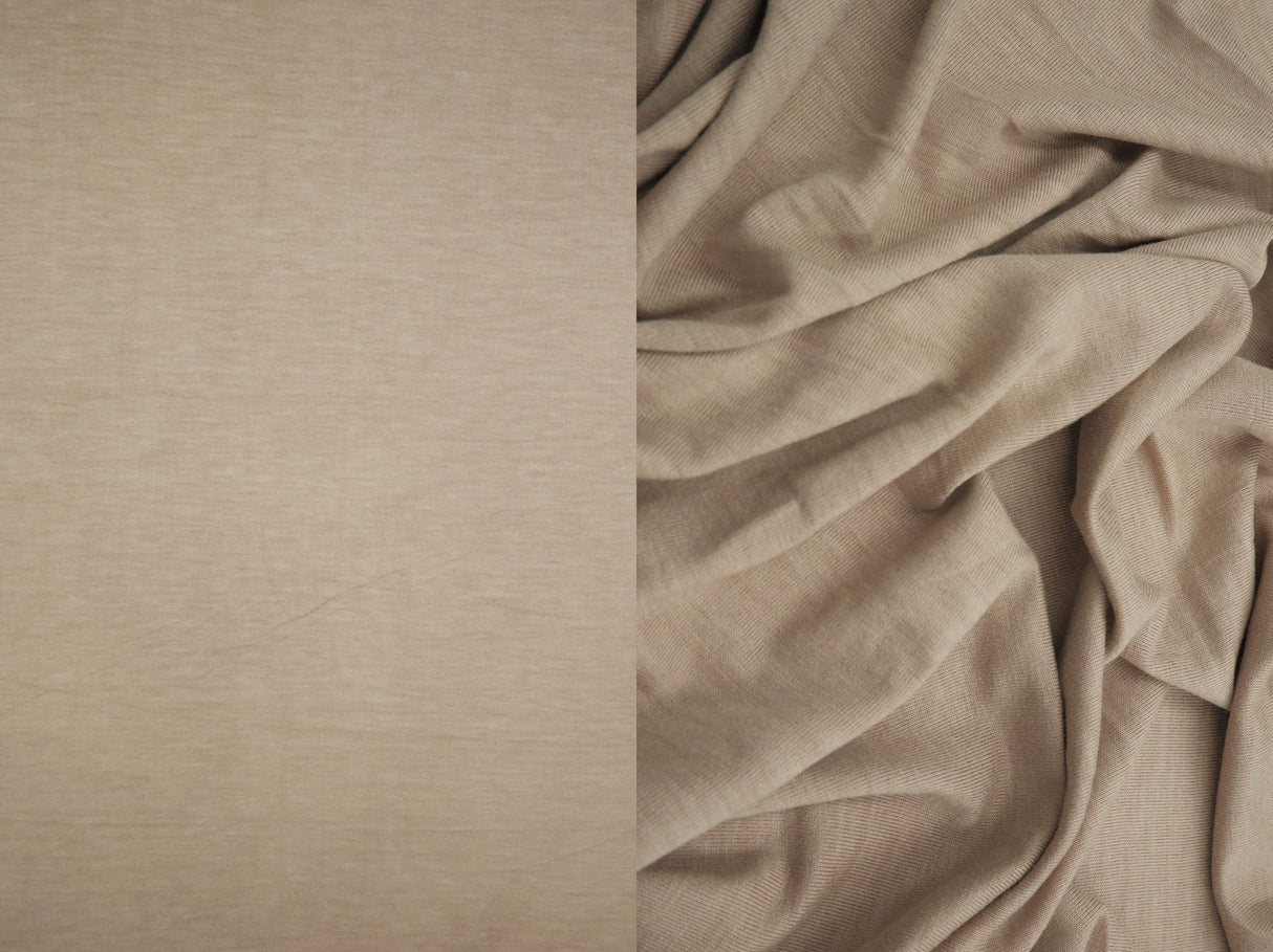 Washed Stretch Knit Fabric