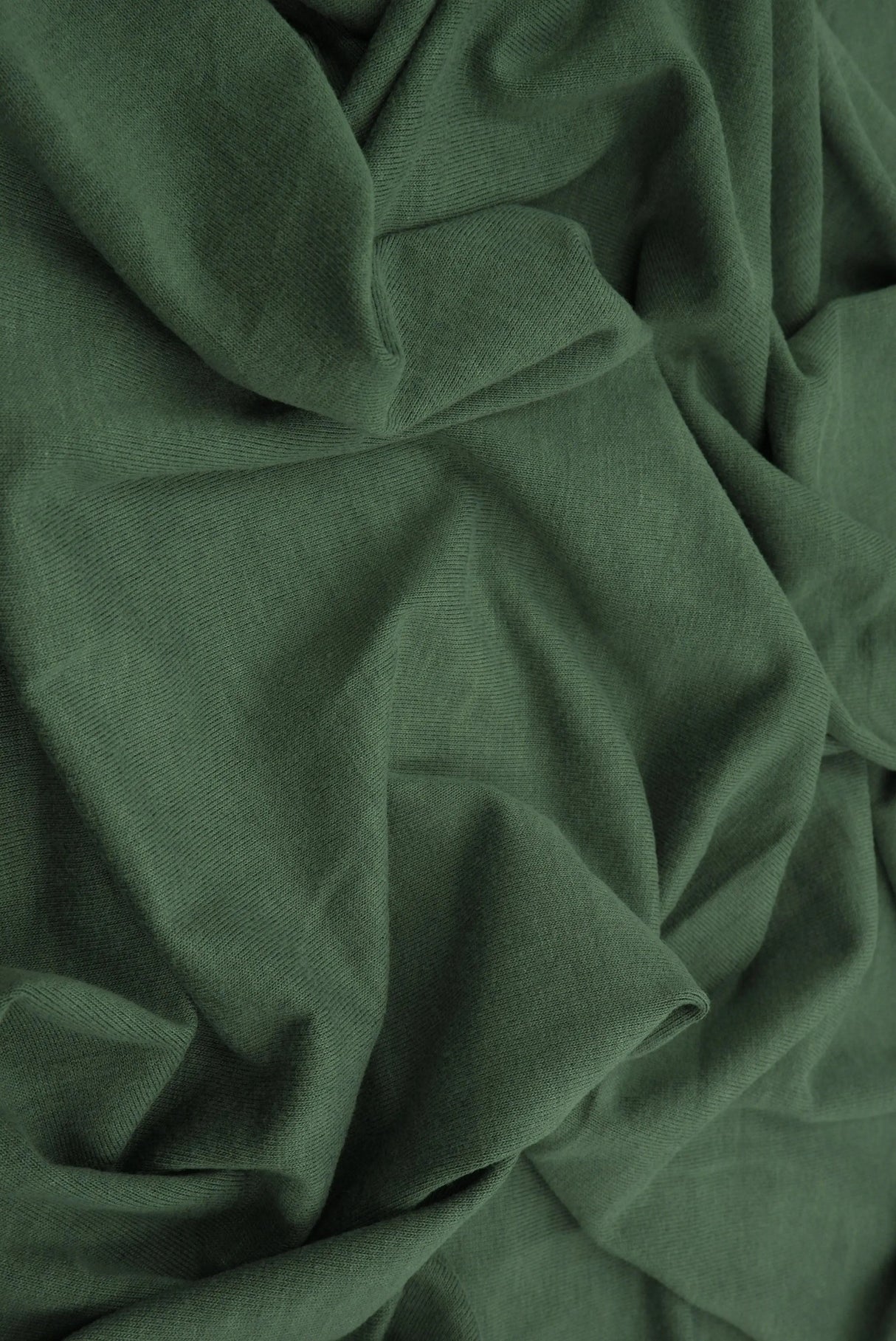 1 Yard Vortex Washed Jersey Solid Fabric, 58/60? Wide Rayon Spandex Blend