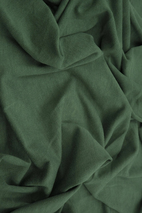1 Yard Vortex Washed Jersey Solid Fabric, 58/60? Wide Rayon Spandex Blend