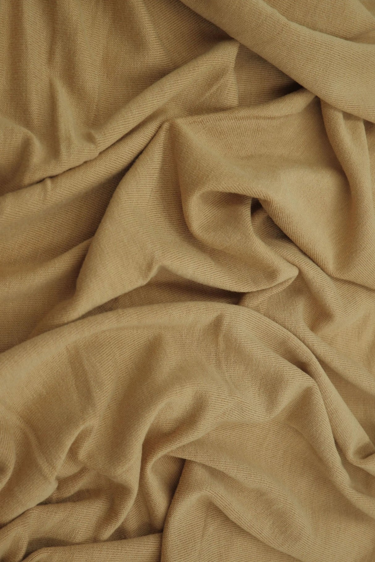 1 Yard Vortex Washed Jersey Solid Fabric, 58/60? Wide Rayon Spandex Blend