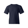Youth Short Sleeve Heavy Cotton T-Shirt Breathable and Long Lasting