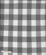 Mesh Flocking Plaid Print Fabric