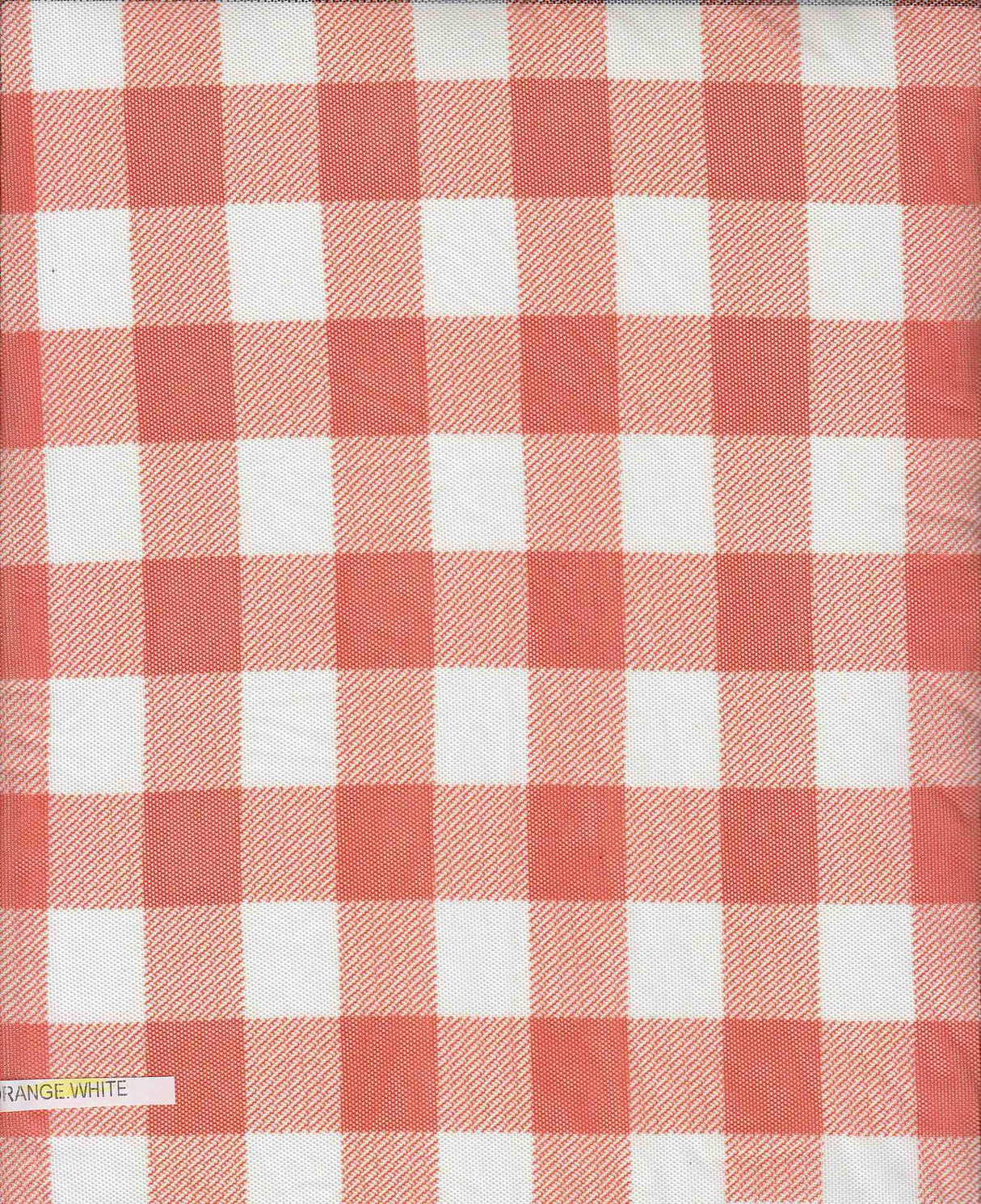 Mesh Flocking Plaid Print Fabric