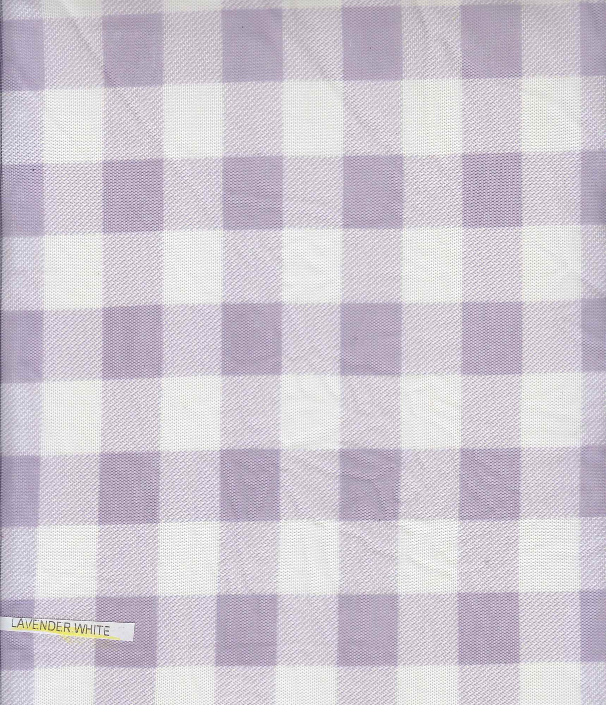 Mesh Flocking Plaid Print Fabric