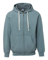 MV Sport Unisex Vintage Fleece Full-Zip Hooded Sweatshirt