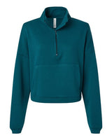 Women's Sponge Fleece Half Zip Pullover
