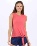 Boxercraft Women's Knot Front T-Shirt