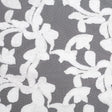 White Ribbon Embroidered Netting