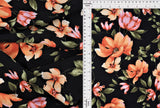 Swiss Dot Floral Woven Fabric