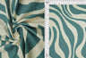 1 Yard Abstract Zebra 8x3 Yummy Rib Knit Fabric Soft Stretch 58 Inches Wide