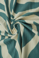 8x3 Yummy Rib Abstract Zebra Knit Stretch Fabric, Soft & Lightweight 58/60" Wide