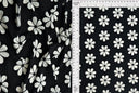 1 Yard DTY Floral Print Fabric Polyester Spandex Stretch Knit Brushed 58/60 Inches