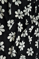 Tejido DTY ligero con estampado floral, tela de flores suave y elástica, 58/60" de ancho