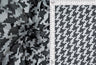 1 Yard Mesh Fabric Houndstooth Print Lightweight Stretch 54 Inches Wide