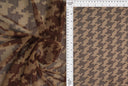 1 Yard Mesh Fabric Houndstooth Print Lightweight Stretch 54 Inch Wide
