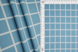 1 Yard Checkered Plaid Yummy Rib Knit Fabric 4x2 Soft Stretch 58 Inches Wide