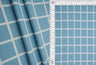1 Yard Checkered Plaid Yummy Rib Knit Fabric 4x2 Soft Stretch 58 Inches Wide