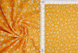 Paisley Floral Rib Knit Yellow Mango